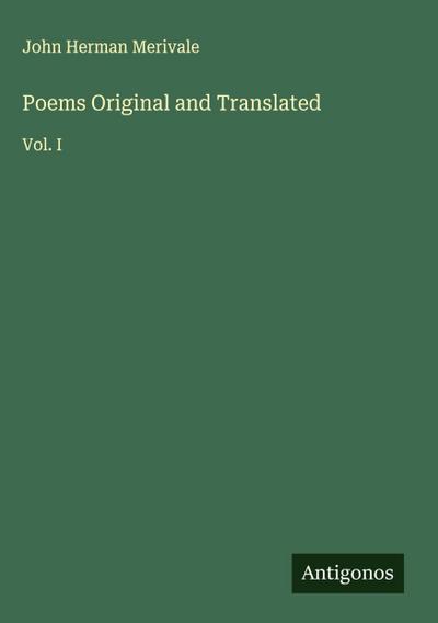 Poems Original and Translated