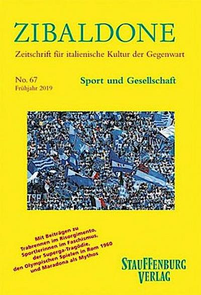 Zibaldone, Zeitschrift für italienische Kultur der Gegenwart. No.67