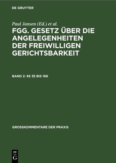 §§ 35 bis 166