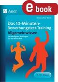 10-Minuten-Bewerbungstest-Training Allgemeinwissen