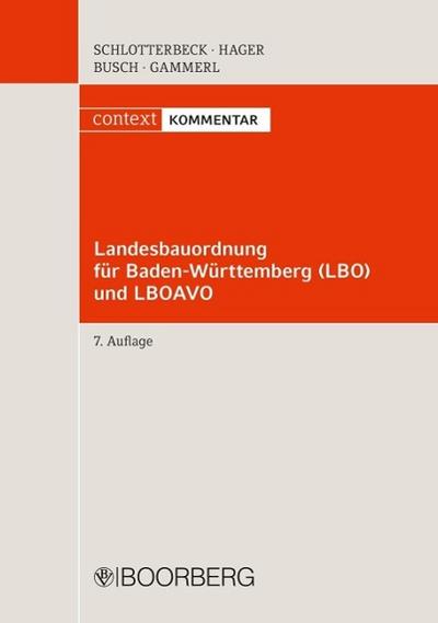 Landesbauordnung für Baden-Württemberg (LBO) und LBOAVO, Kommentar