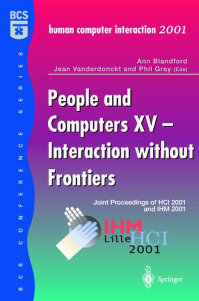 People and Computers XV - Interaction without Frontiers