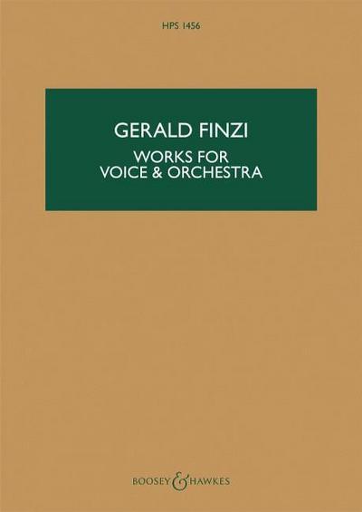 Works for Voice and Orchestra