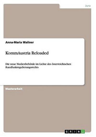 KommAustria Reloaded - Anna-Maria Wallner