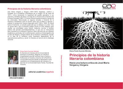 Principios de la historia literaria colombiana
