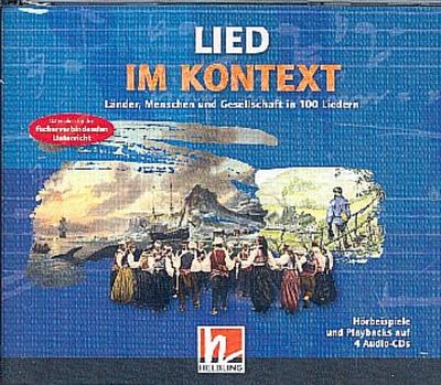 Lied im Kontext Hörbeispiele und Playbacks, 4 Audio-CD