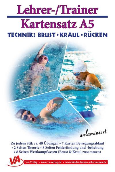 Kombi-Pack 1: "Technik" Brust-Kraul-Rücken