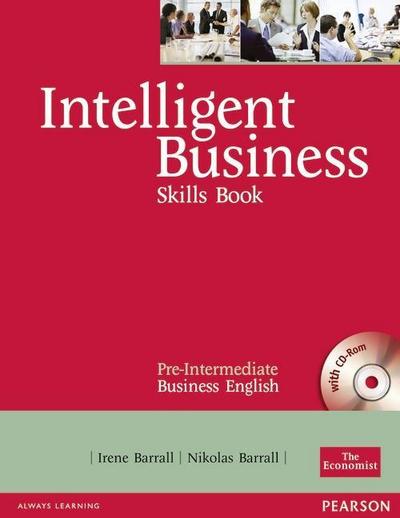 Intelligent Business, Pre-Intermediate Skills Book, w. CD-ROM