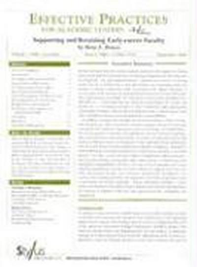 Effective Practices for Academic Leaders