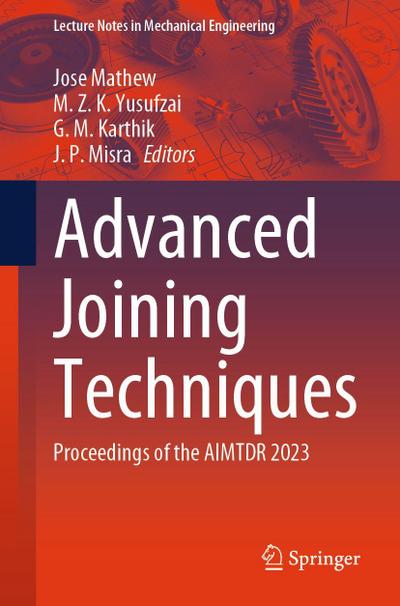 Advanced Joining Techniques