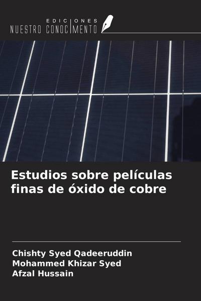 Estudios sobre películas finas de óxido de cobre