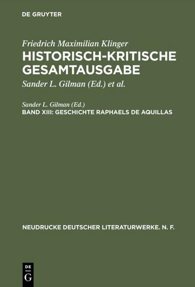 Geschichte Raphaels de Aquillas