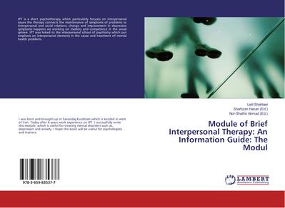 Module of Brief Interpersonal Therapy: An Information Guide: The Modul