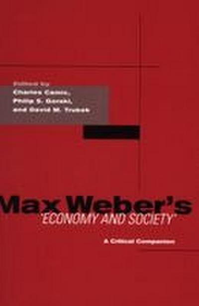 Max Weber’s Economy and Society