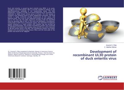 Development of recombinant UL30 protein of duck enteritis virus