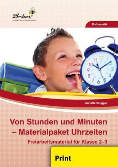 Von Stunden und Minuten - Materialpaket Uhrzeiten (PR)