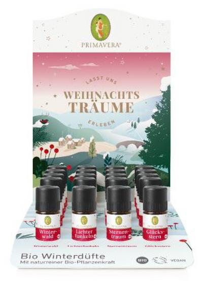Display Bio Duftmischungen Winterdüfte 2022