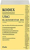 KODEX UStG-Richtlinien-Kommentar 2016 (f. Österreich)