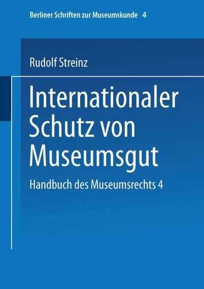 Handbuch des Museumsrechts 4