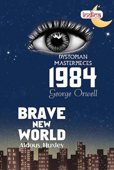 Dystopian Masterpieces 1984 & Brave New World Combo set of 2 Books