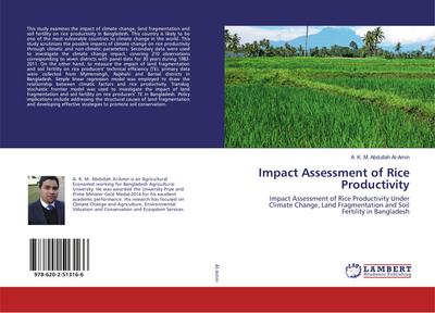 Impact Assessment of Rice Productivity