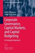 Corporate Governance, Capital Markets, and Capital