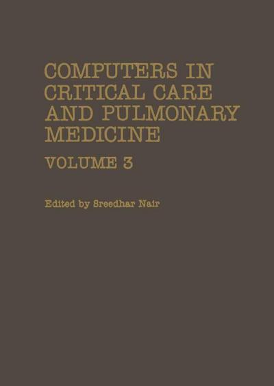 Computers in Critical Care and Pulmonary Medicine