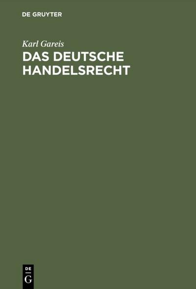 Das deutsche Handelsrecht