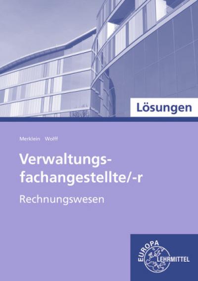 Lösungen zu 47809 Verwaltungsfachangestellte/-r, Rechnungswesen (Band 3)