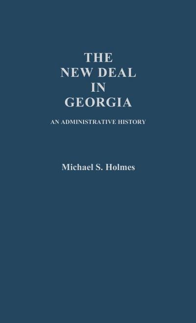 The New Deal in Georgia