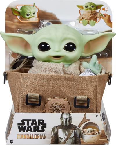 Disney Star Wars Mandalorian The Child Baby Yoda Funktionsplüsch & Tasche Geschenkset