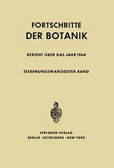 Fortschritte der Botanik