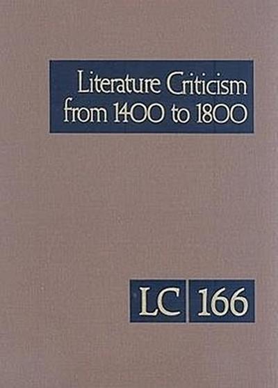 Literature Criticism from 1400 to 1800