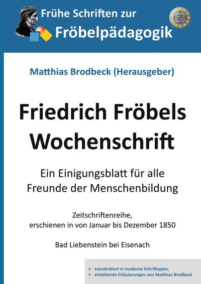 Friedrich Fröbels Wochenschrift