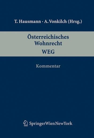Österreichisches Wohnrecht, WEG, Kommentar