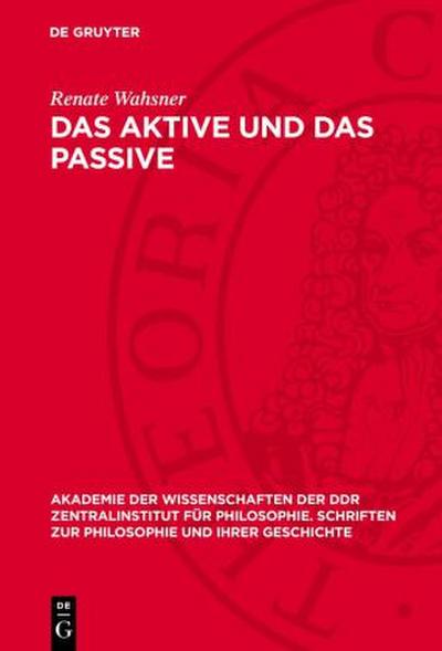 Das Aktive und das Passive