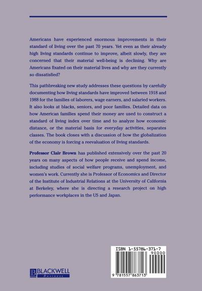 American Standards of Living: The Dakota and Lakota Nations