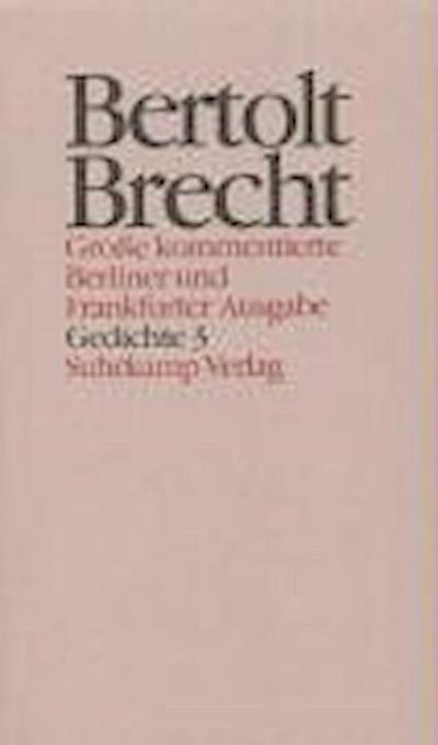 Brecht, B: Werke 13/Ld