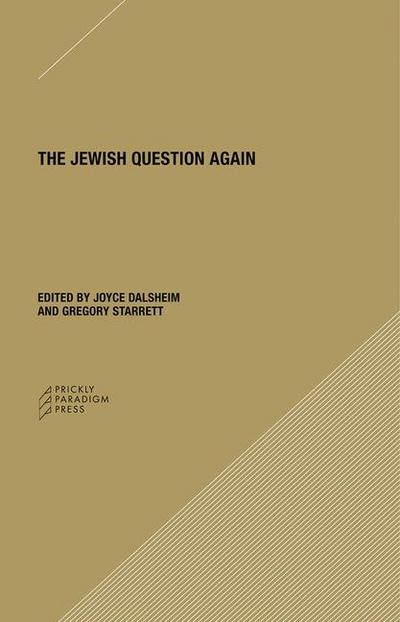 The Jewish Question Again