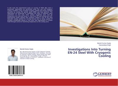 Investigations Into Turning EN-24 Steel With Cryogenic Cooling