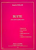 Suite pour piano à 4 mains