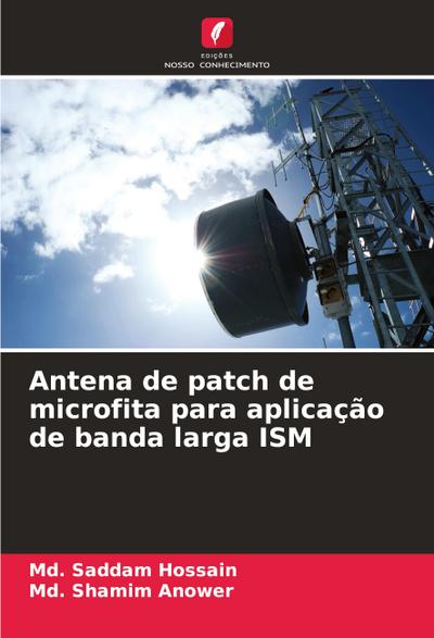 Antena de patch de microfita para aplicação de banda larga ISM