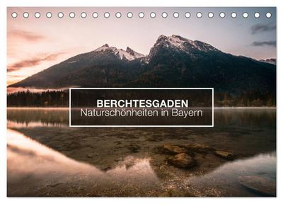 Berchtesgaden - Naturschönheiten in Bayern (Tischkalender 2025 DIN A5 quer), CALVENDO Monatskalender