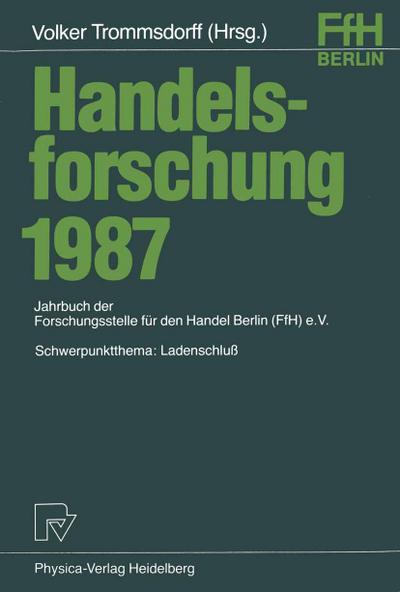 Handelsforschung 1987