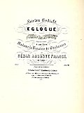 Eglogue op.3für Klavier