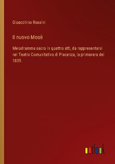 Il nuovo Mosè
