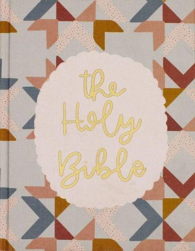 Niv, Artisan Collection Bible, Cloth Over Board, Multi-Color/Quilted, Red Letter, Comfort Print