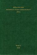 Berichte der Reinhold-Tüxen-Gesellschaft (RTG)