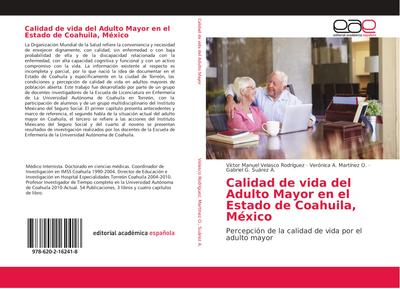 Calidad de vida del Adulto Mayor en el Estado de Coahuila, México