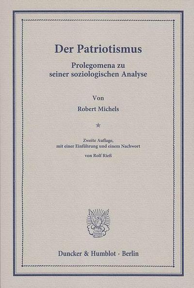 Der Patriotismus.
